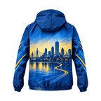 Personalized Hometown to Boston 26.2 Running Windbreaker Jacket