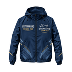 Personalized Philadelphia Finisher 2026 Running Windbreaker Jacket