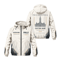Personalized Philly Running 2026 Running Windbreaker Jacket