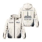 Personalized Philly Running 2026 Running Windbreaker Jacket