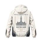 Personalized Philly Running 2026 Running Windbreaker Jacket