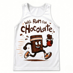 Run for Chocolate Tech Running Tank Top