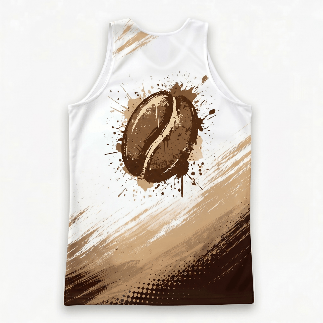 Run for Coffee Tech Running Tank Top