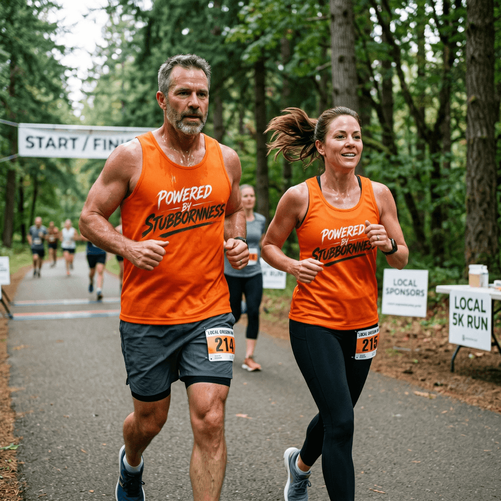 Stubbornness Tech Running Tank Top