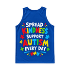 Support Autism Everywhere Running Singlet Unisex Tank Top