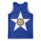 Texas Running Tank Top Houston City Flag Running Singlet for Men and Women