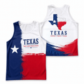 Texas Running Tank Top Lone Star State Running Singlet for Men and Women