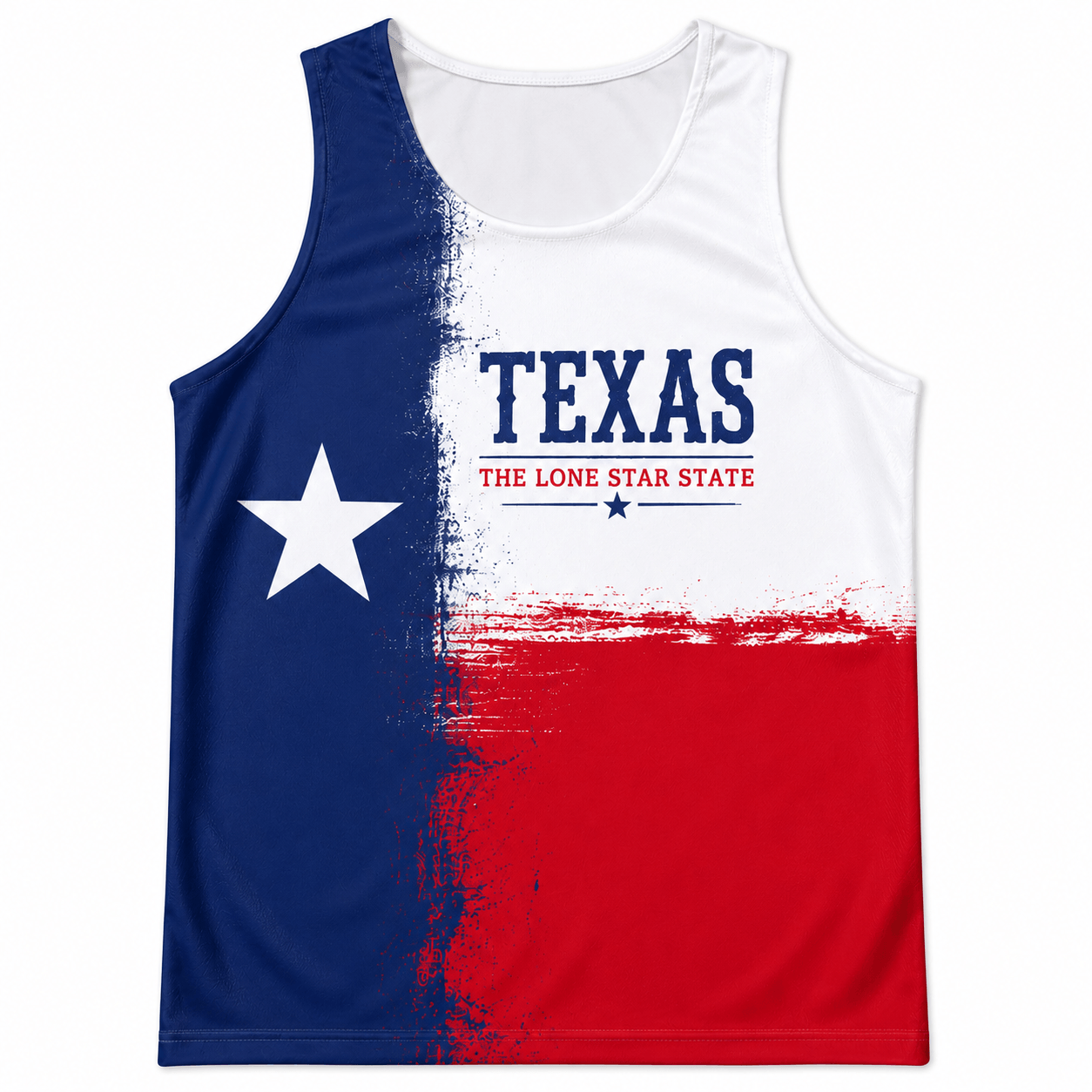 Texas Running Tank Top Lone Star State Running Singlet for Men and Women