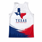 Texas Running Tank Top Lone Star State Running Singlet for Men and Women