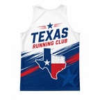 Texas Running Tank Top Texas Running Club Running Singlet for Men and Women