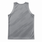 Funny Running Tank Top - Tired Runner Quote Tech Running Singlet