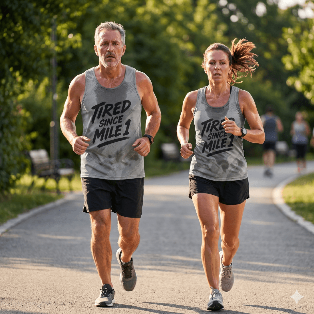 Tired Tech Running Tank Top