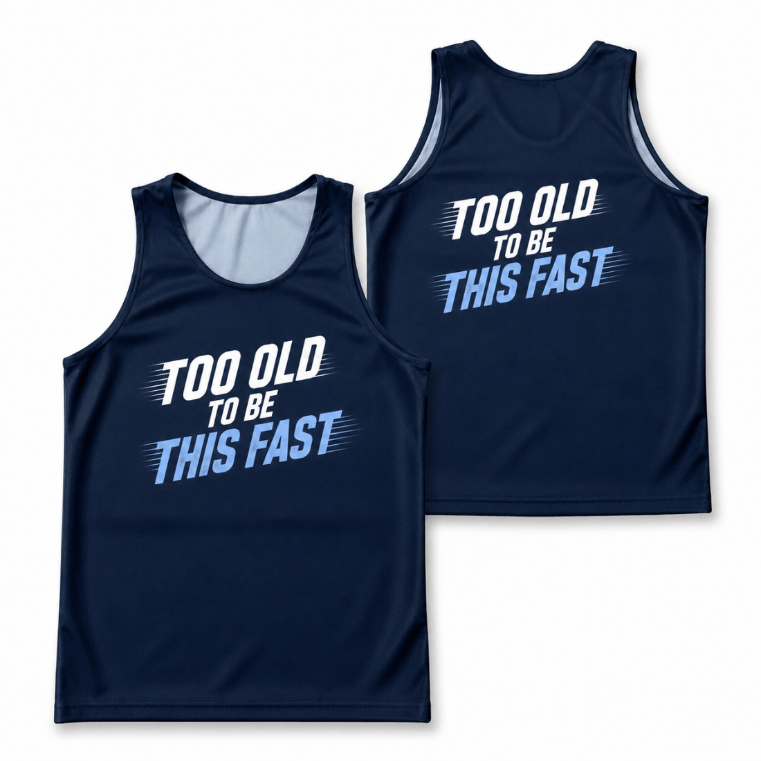 Too Old Tech Running Tank Top