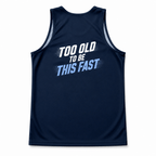Funny Running Tank Top - Too Old To Be This Fast Tech Singlet
