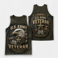 Veteran Running Tank Top - U.S. Army Veteran Tech Running Singlet