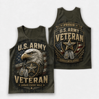 Veteran Running Tank Top - U.S. Army Veteran Tech Running Singlet
