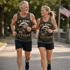 Veteran Running Tank Top - U.S. Army Veteran Tech Running Singlet