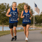 Veteran Running Tank Top - Air Force Veteran Tech Running Singlet