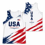 USA Freedom Tech Running Tank Top