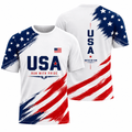 USA Freedom Tech Running T-Shirt