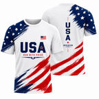 USA Freedom Tech Running T-Shirt