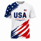 USA Freedom Tech Running T-Shirt