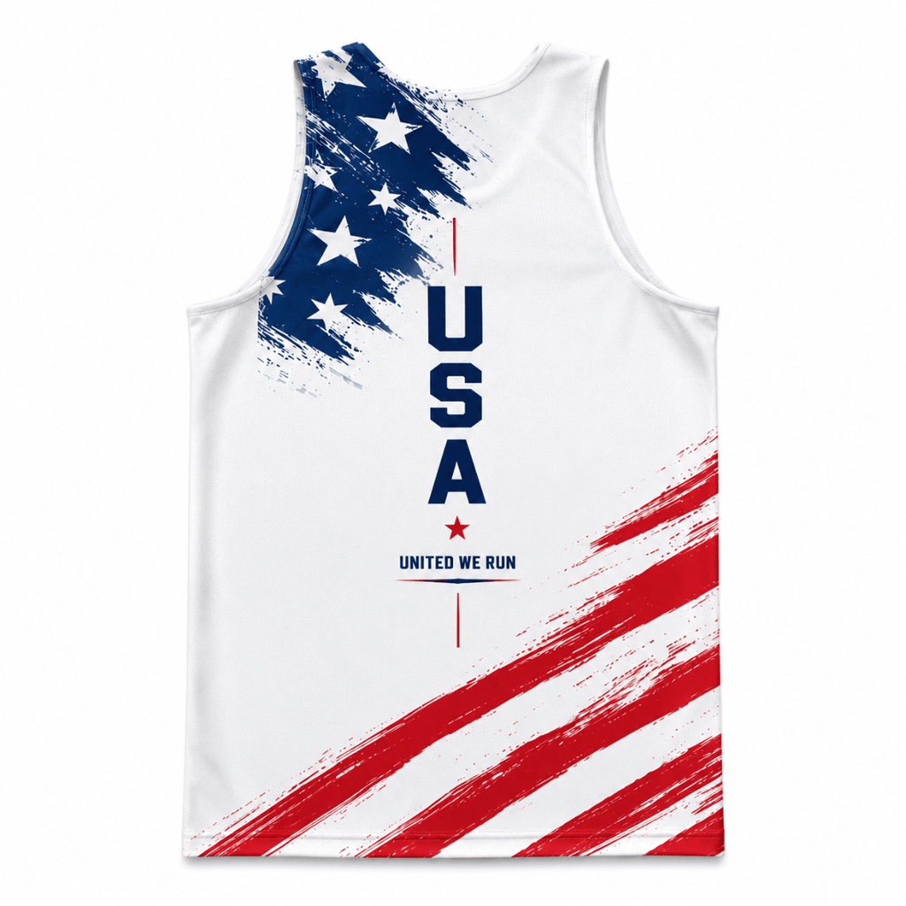 USA Freedom Tech Running Tank Top