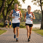 USA Race Tech Running Tank Top