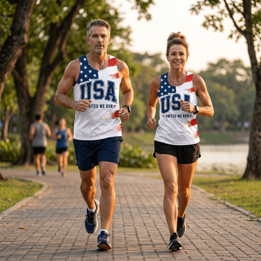 USA Race Tech Running Tank Top