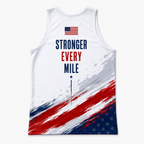 USA Running Tank Top Run Proud Live Free Runner Running Singlet for Men and Women