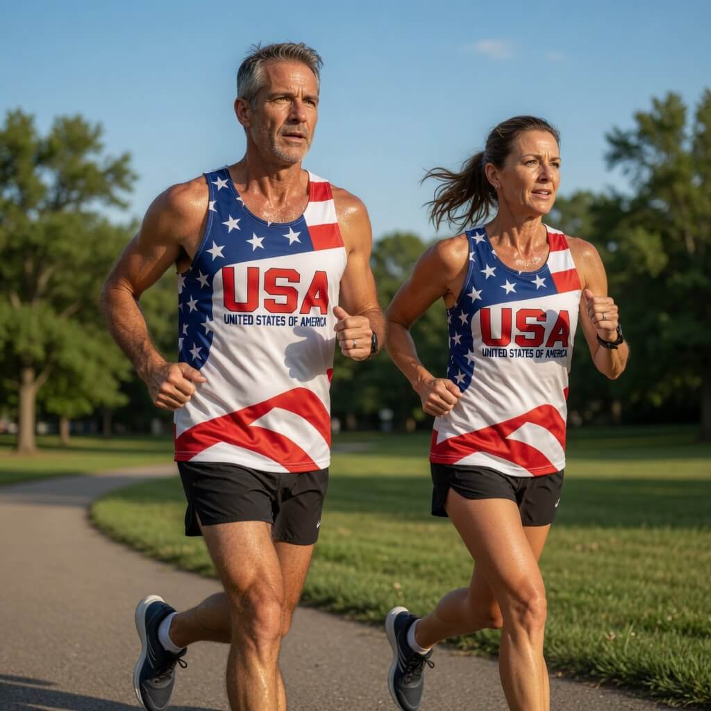 USA Tech Running Tank Top