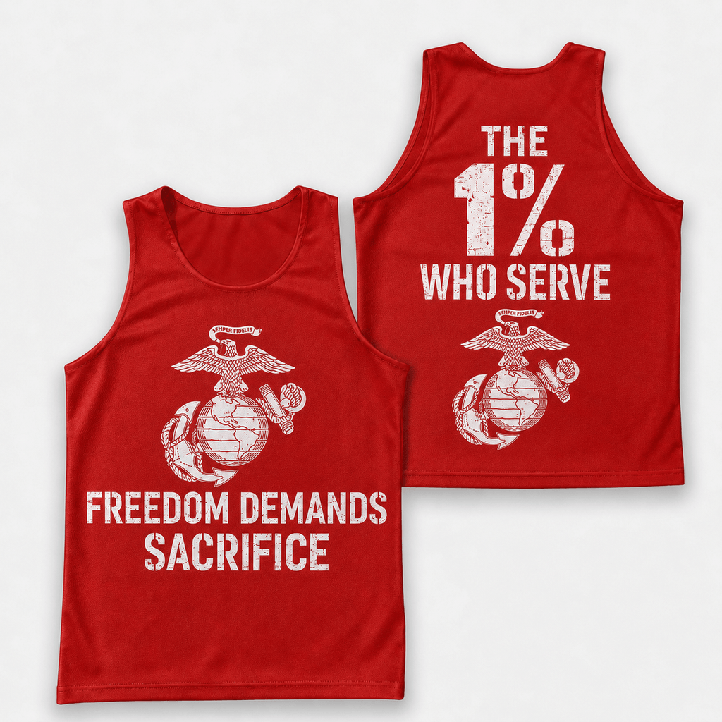 Veteran Running Tank Top - USMC Tech Running Singlet