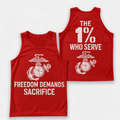 Veteran Running Tank Top - USMC Tech Running Singlet