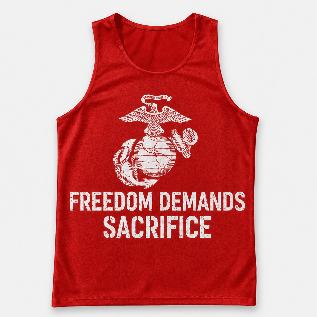 Veteran Running Tank Top - USMC Tech Running Singlet