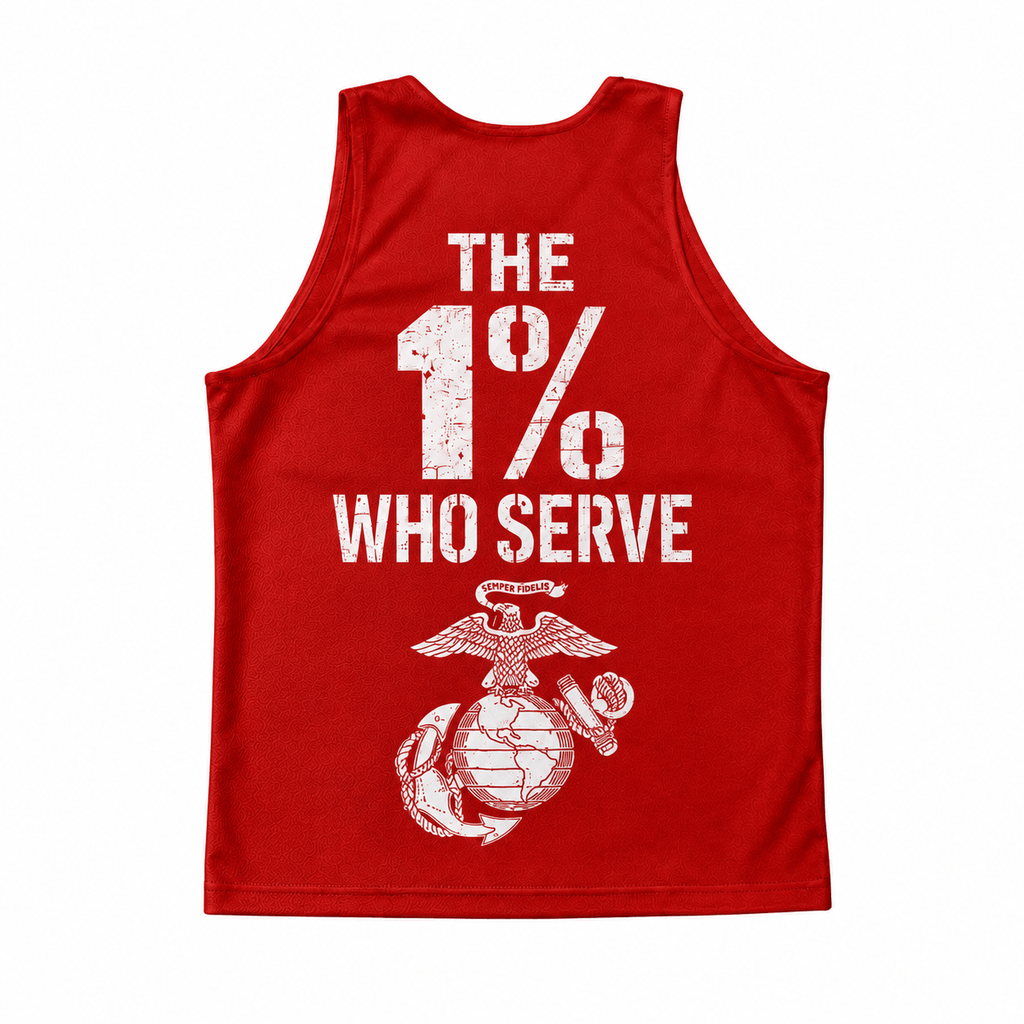 Veteran Running Tank Top - USMC Tech Running Singlet