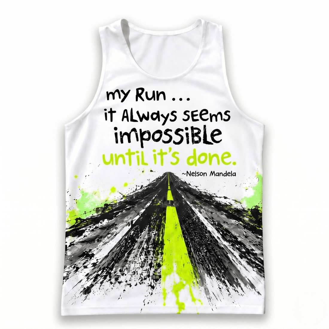 Until It's Done Tech Running Tank Top