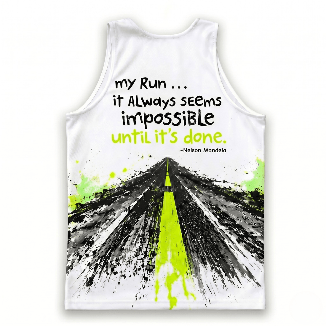 Until It's Done Tech Running Tank Top