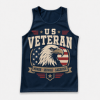 Veteran Running Tank Top - Veteran Eagle Tech Running Singlet