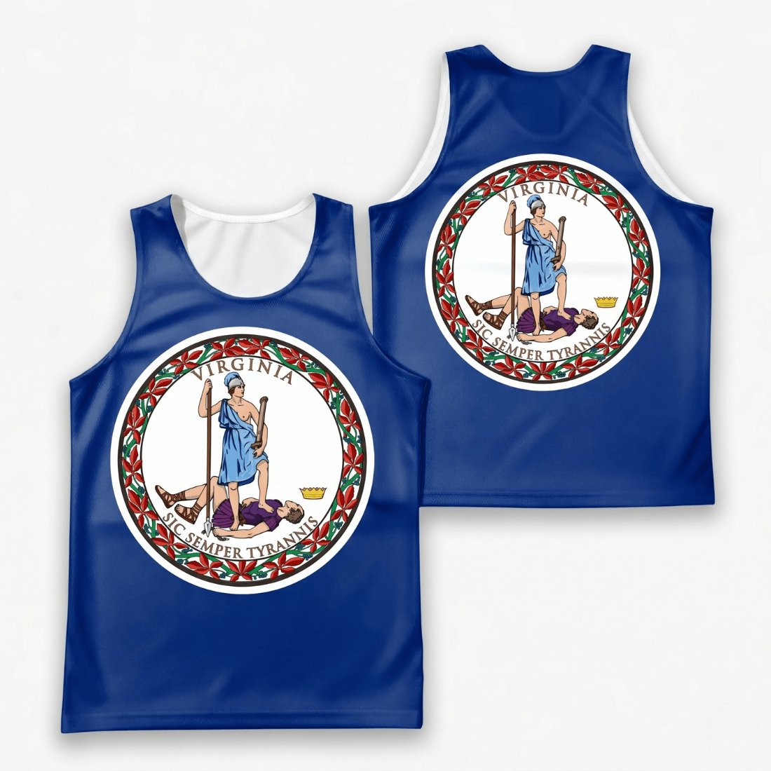 Virginia Tech Running Tank Top