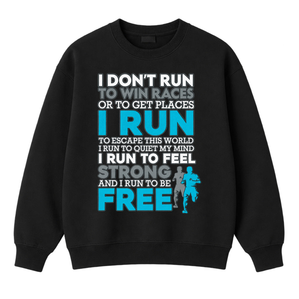 Don_t run to win races T-shirt