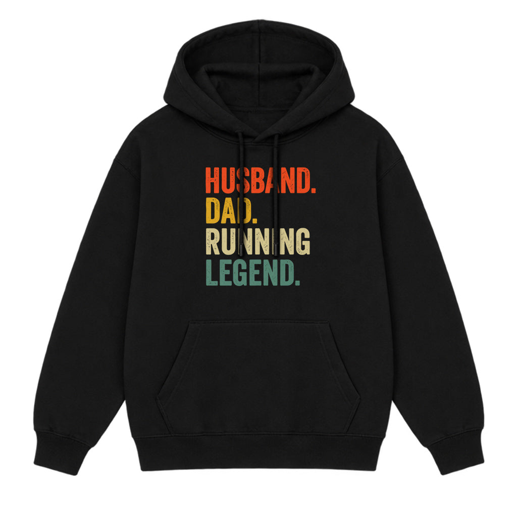 Husband Dad Running Legend T-shirt