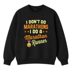I do a marathon runner T-shirt