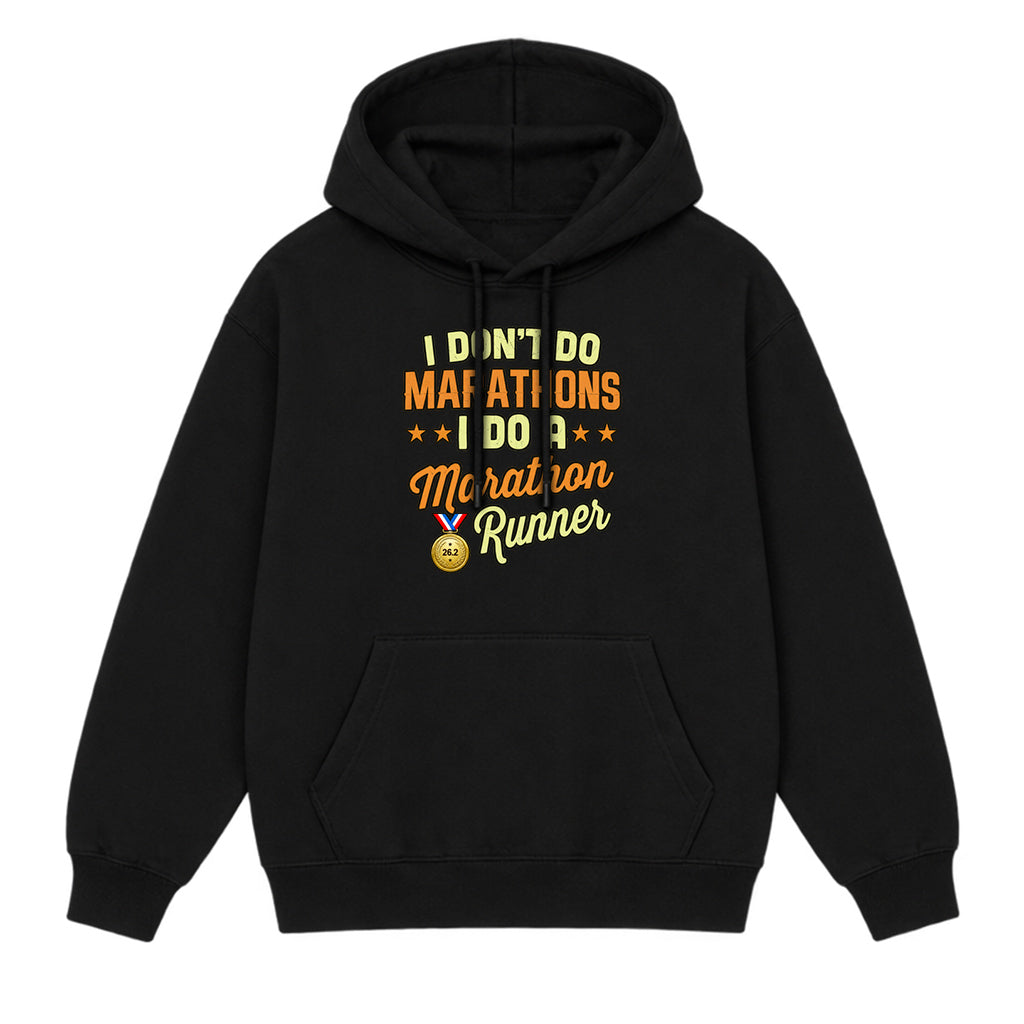 I do a marathon runner T-shirt
