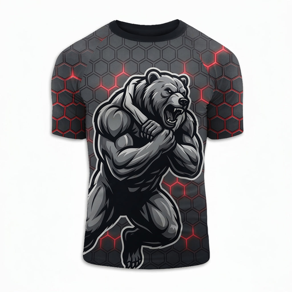 Bear of Submission BJJ Rash Guard