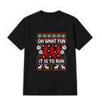 Oh what fun it is to run T-shirt