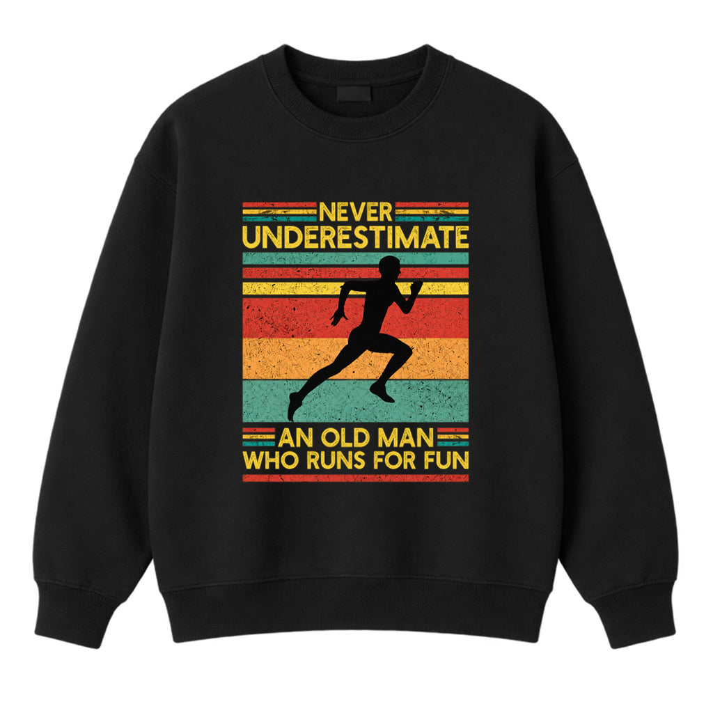 Old Man Runs For Fun T-shirt