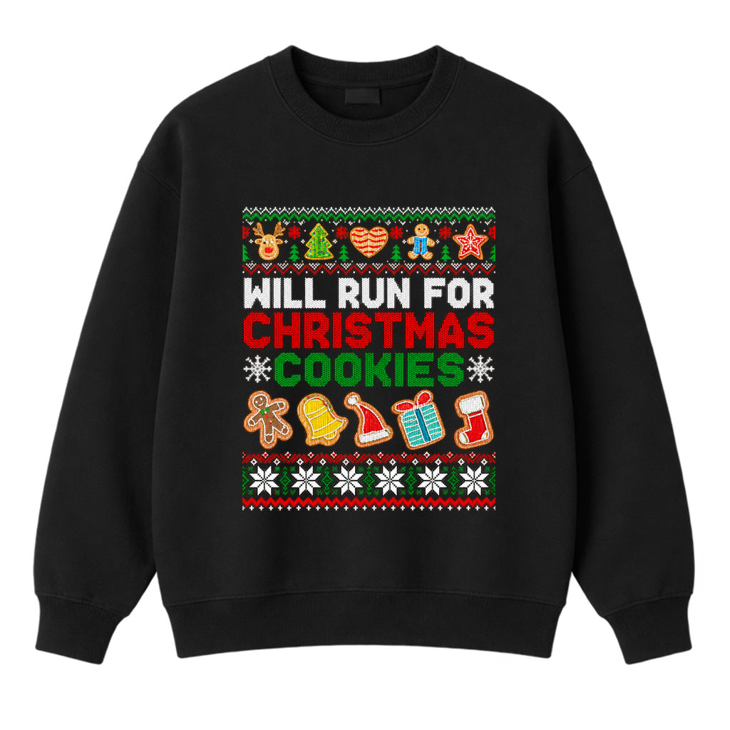 Run for Xmas Cookies T-shirt