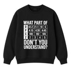 What part of don_t you understand T-shirt